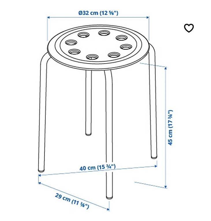 Ikea Hocker: 2 Stk. Ikea Hocker Marius – Gebraucht aus Winterthur von dii_karn 2