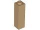 Lego Dark Tan Brick 1 x 1 x 3 18 Stück