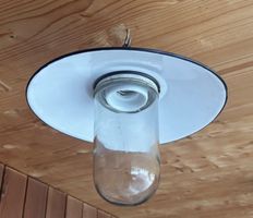 antike Stalllampe/Hängelampe