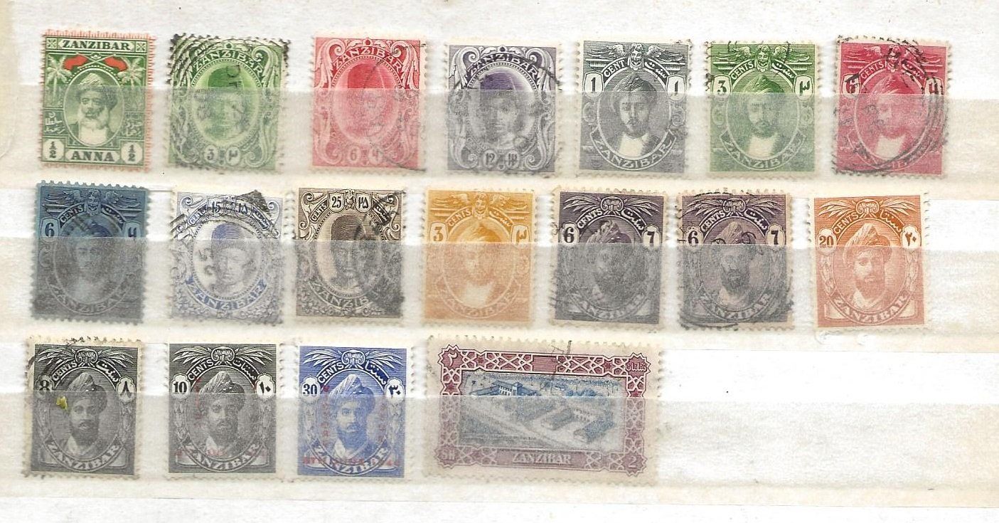 Alle Briefmarken: Zanzibar 1899 ... – Gebraucht aus Sion von PierreP01