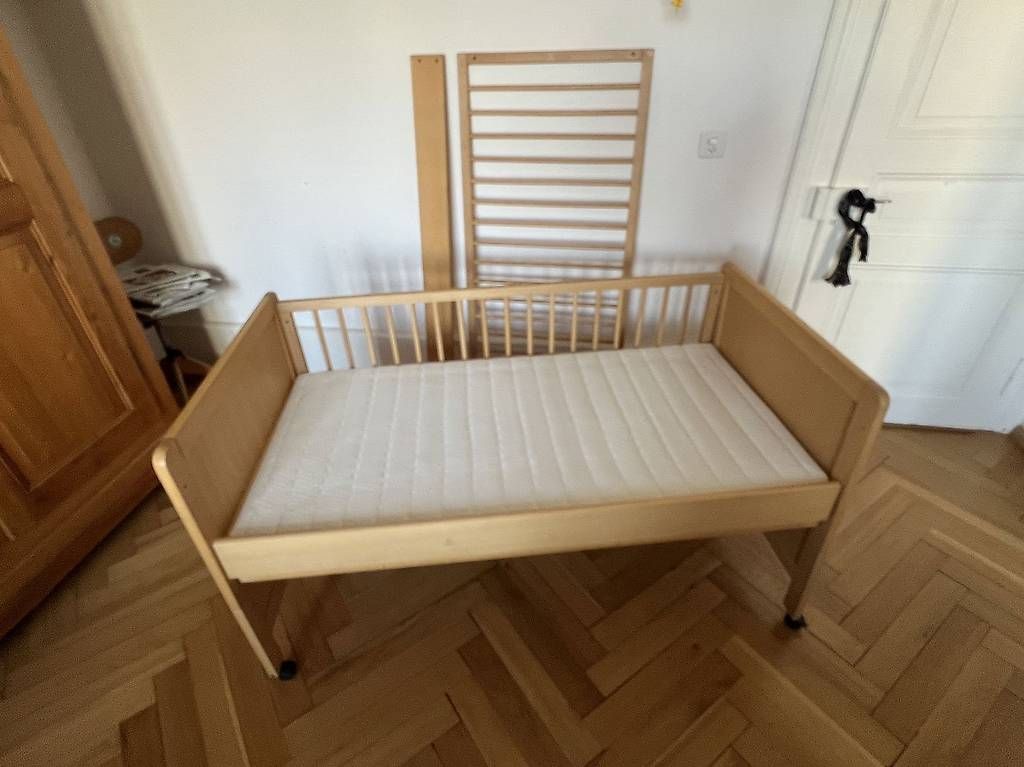 Letti: Kinderbett variabel mit/ohne Gitter und Matratze – Usato da Basel venduto da ursbos 2