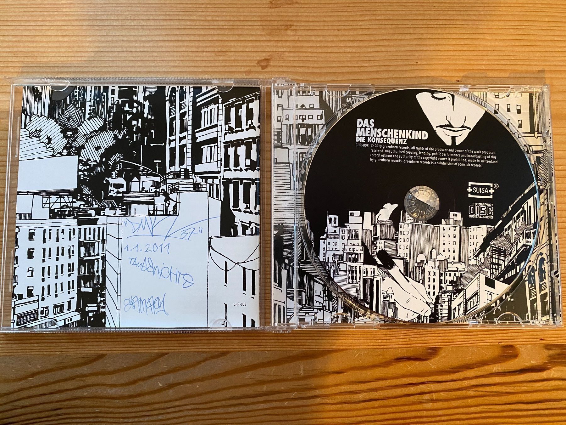 CDs: CD - Das Menschenkind - Die Konsequenz – Gebraucht aus St.Gallen von kingsamas 4
