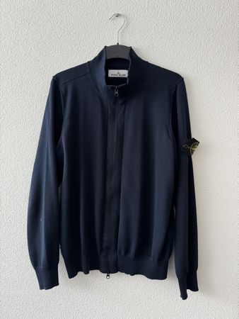 Stone Island Zip Jacke Grösse M - Top Zustand, Navy Blau