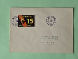 Feldpostbrief 1939 Aktivdienst Feld Art. Mun. Kol 15