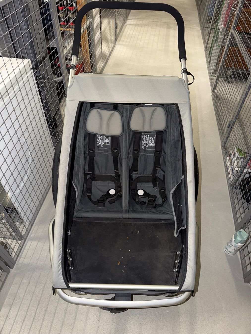 Croozer Rimorchi: Croozer KID KEEKE MOUNTAIN GREY 2 – Usato da Würenlos venduto da petii88 1