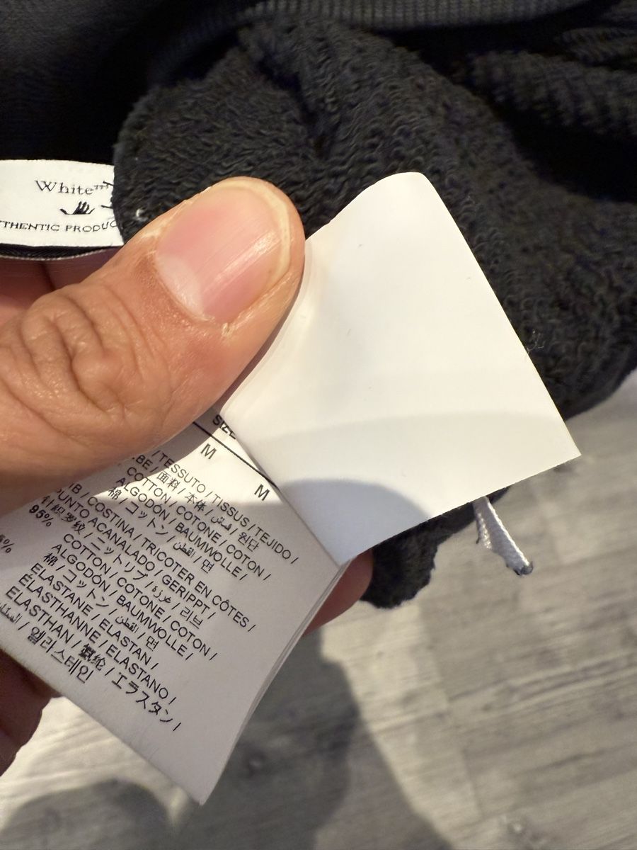 Off-White Maglioni & Felpe: Off white wave off sweatshirt M – Usato da Giubiasco venduto da Darkemperor 1