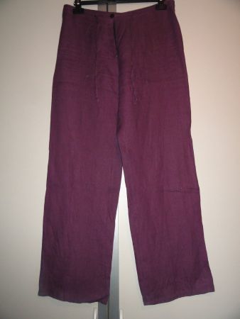 100% LEINEN HOSE GR. M ***