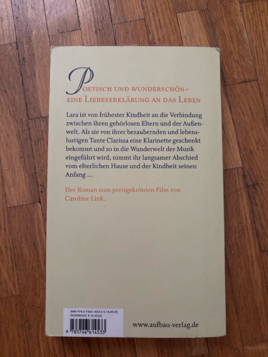 Livres: Jenseits der Stille Caroline Link Book German Edition – D'occasion à Le Grand-Saconnex par mar_wby6 1