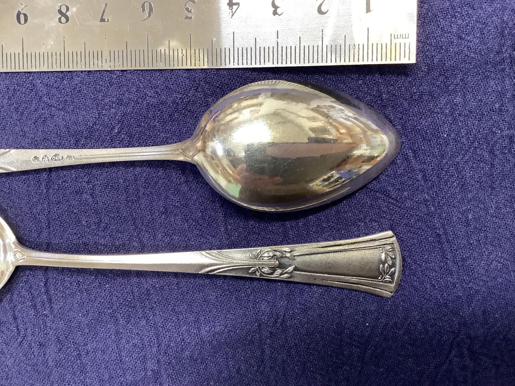 Cucchiai: 2 cuillères à thé argent 800 – Usato da ORBE venduto da mar_j9rz 5