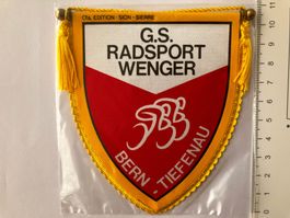 Vintage Fanion/Wimpel   G.S. RADSPORT WENGER   BERN-TIEFENAU