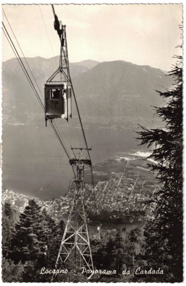 Cartes postales: Intragna - Luftseilbahn Intragna--Costa – D'occasion à Binningen par Mountainrider