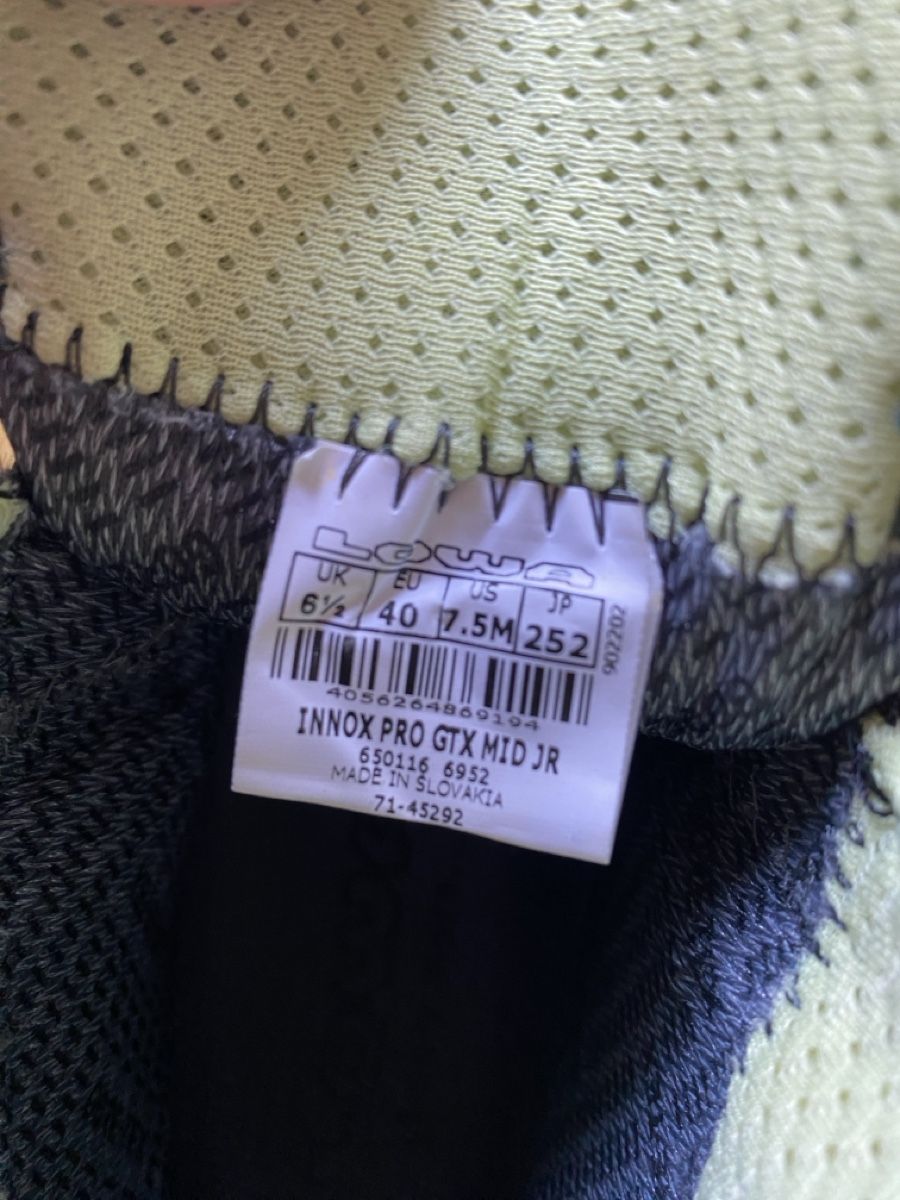 Lowa Scarpe da uomo: Lowa Wanderschuhe Gr. 40 Blau Top – Usato da Münchenstein venduto da sommerverkauf12 1