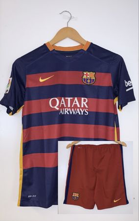Maillot & short FC Barcelone (2015/16), XL, très bon état