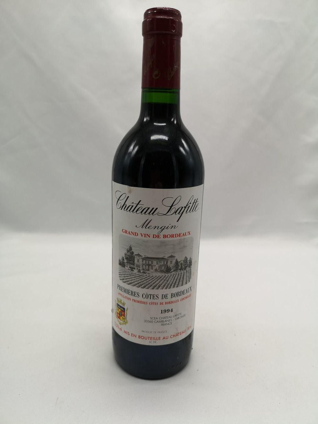Vino: LUSSAC SAINT-EMILION  & LAFITTE Mengin  **1973 - 1994** – Nuovo e nell'imballaggio originale da Bulle venduto da italicum 6