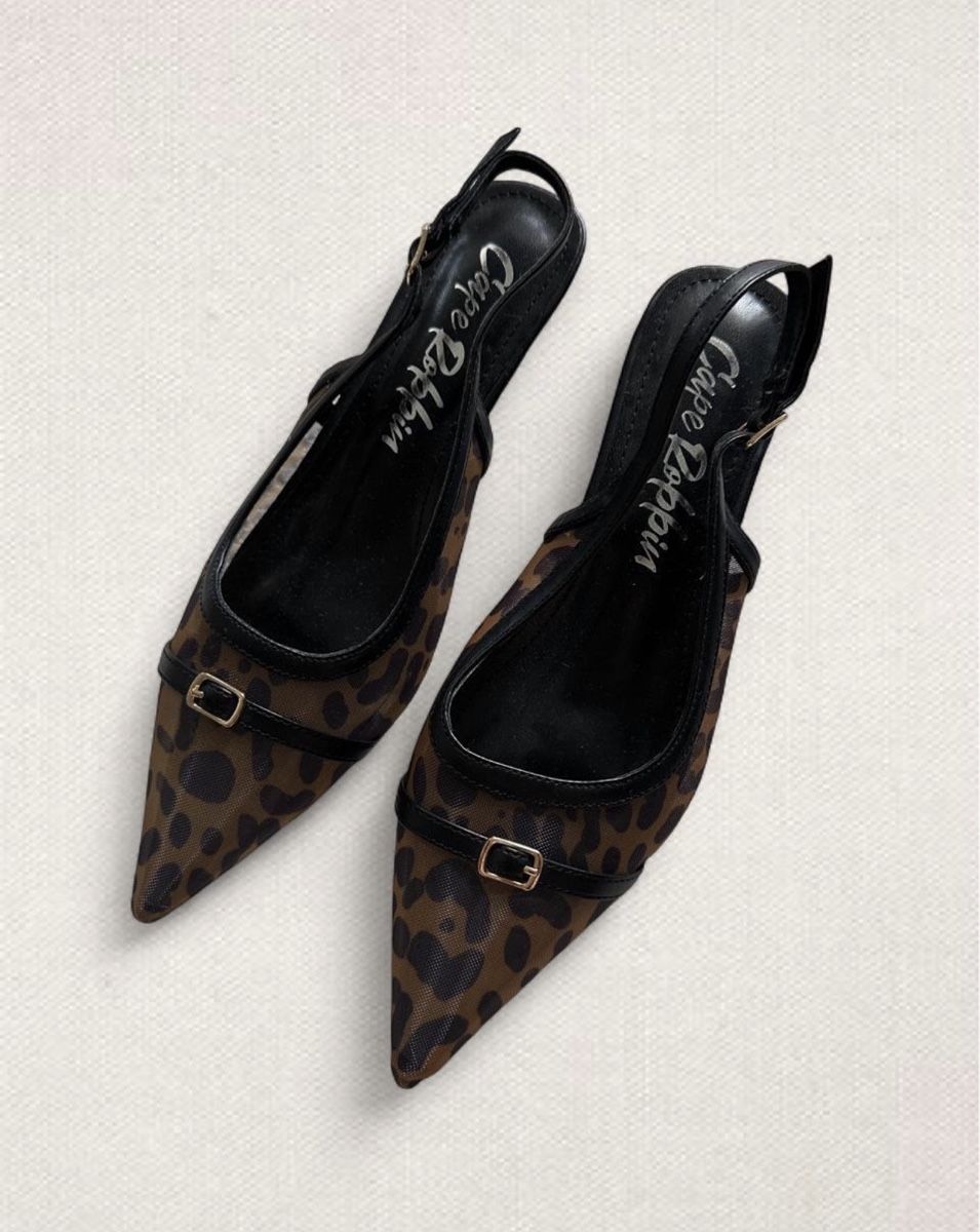 Scarpe da donna: Pumps Cape Robbin Leopardenmuster slingback Grösse 39 – Nuovo (secondo la descrizione) da Wohlen AG venduto da jes_9c79