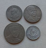 Zaire/Congo ++ 4 alte Münzen