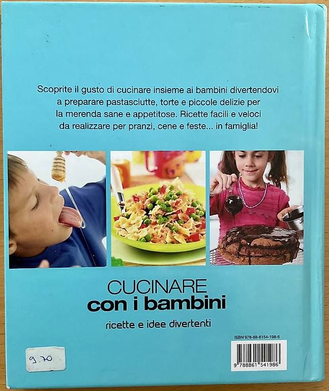 Libri: Libro di cucina per bambini: ricette facili e divertenti – Usato da Gordola venduto da lar_x2p9 1