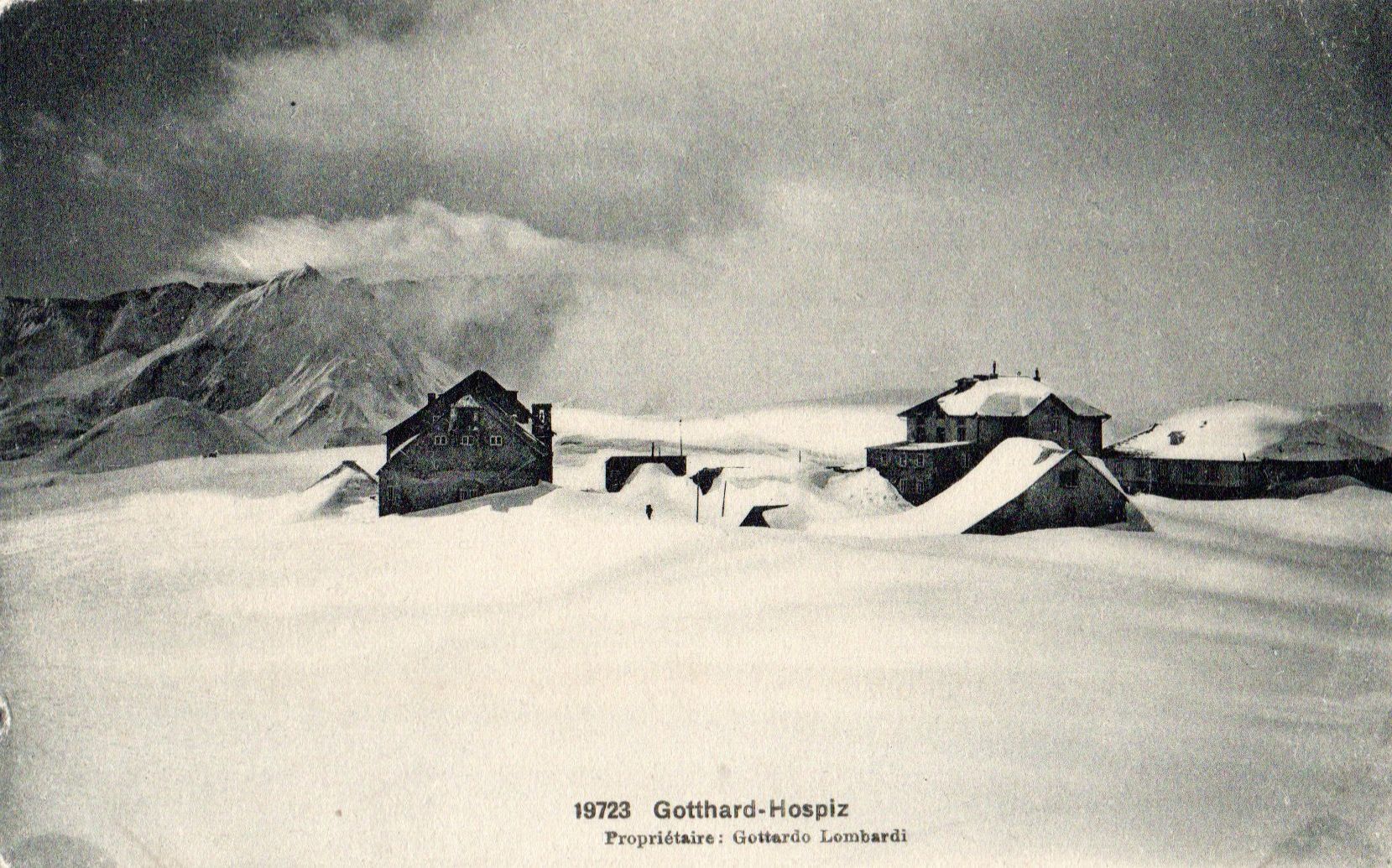 Cartoline postali: Gotthard-Hospiz – Nuovo (secondo la descrizione) da Melano venduto da pisonsdro