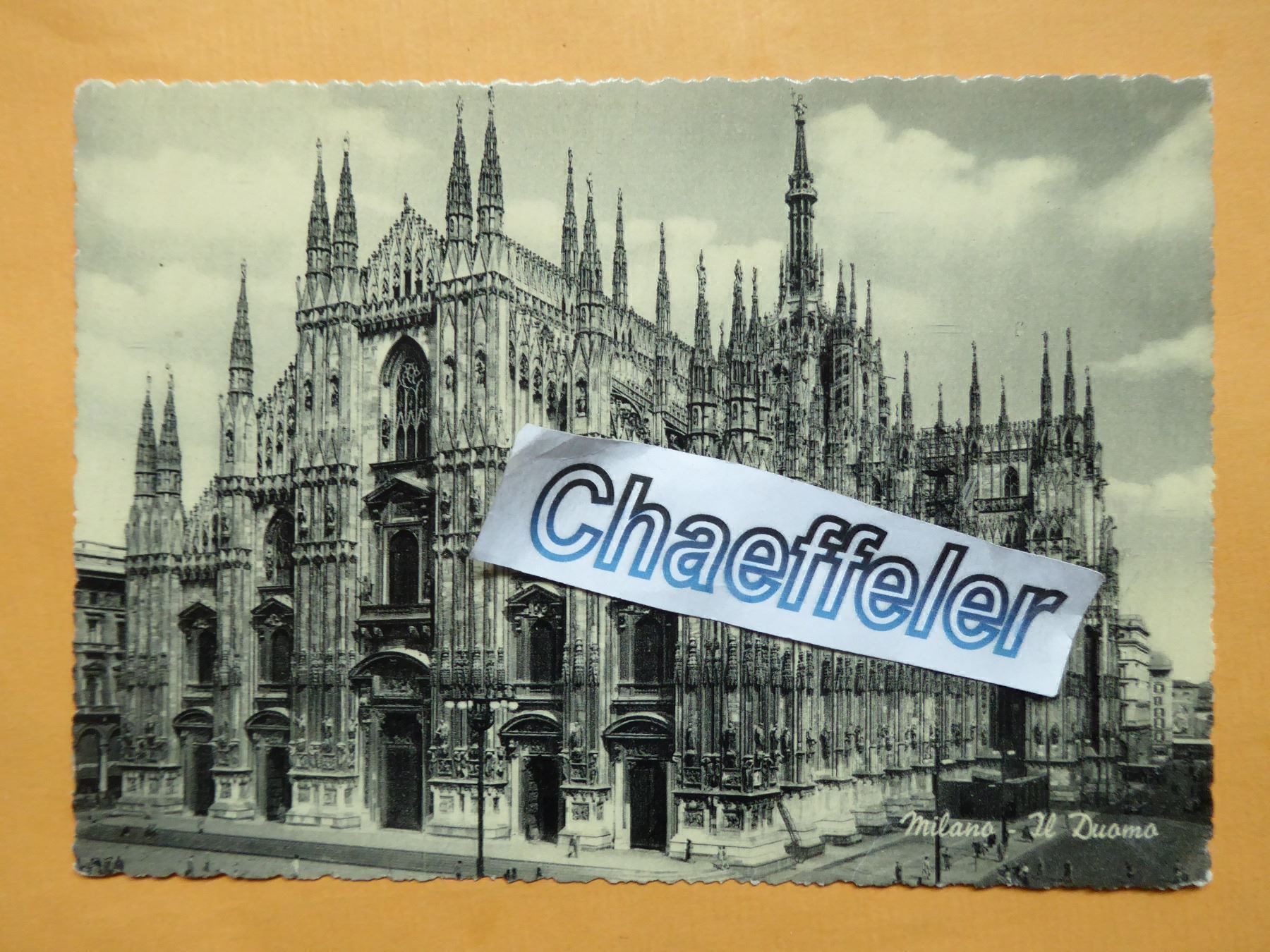 Cartes postales: Milano, il Duomo – Neuf (Voir description) à Zürich par Chaeffeler