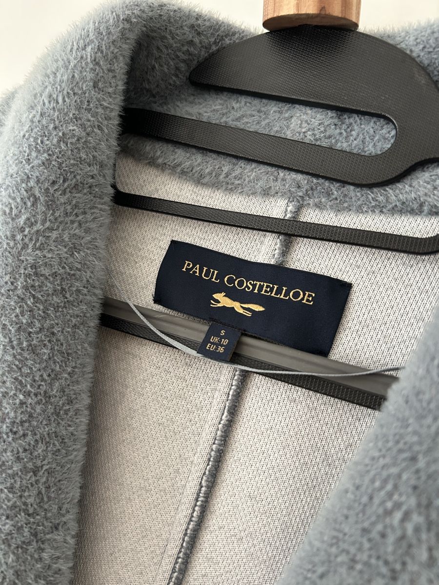 Cappotti: Feiner Designer Mantel, rauchblau, S – Usato da Spiez venduto da gerybe 2