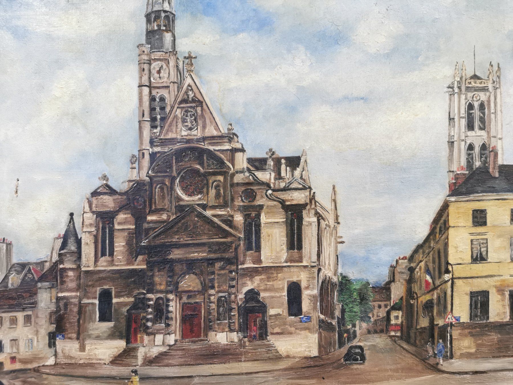 Dipinti: HUILE SUR TOILE SIGNÉE ET DATÉE 9/56 – Usato da Genève venduto da Qanil77 1