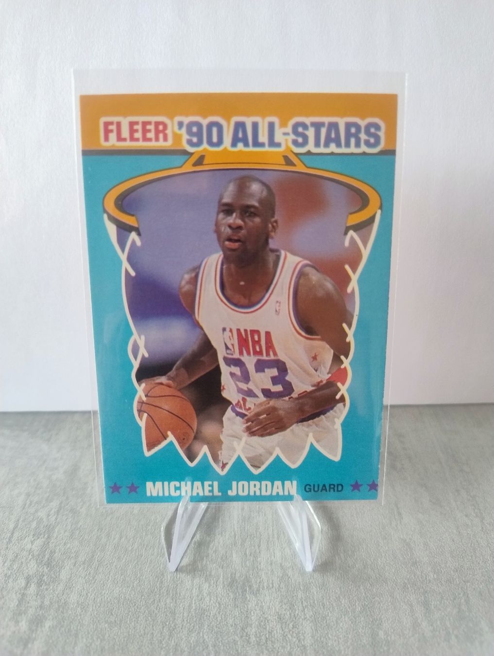 Nba Cartes à collectionner: NBA 1990 FLEER ALL-STARS 5 MICHAEL JORDAN – Neuf (Voir description) à Martigny par julionix