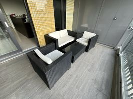 Gartensofa Set mit Tisch & Stühle ab 1.- 