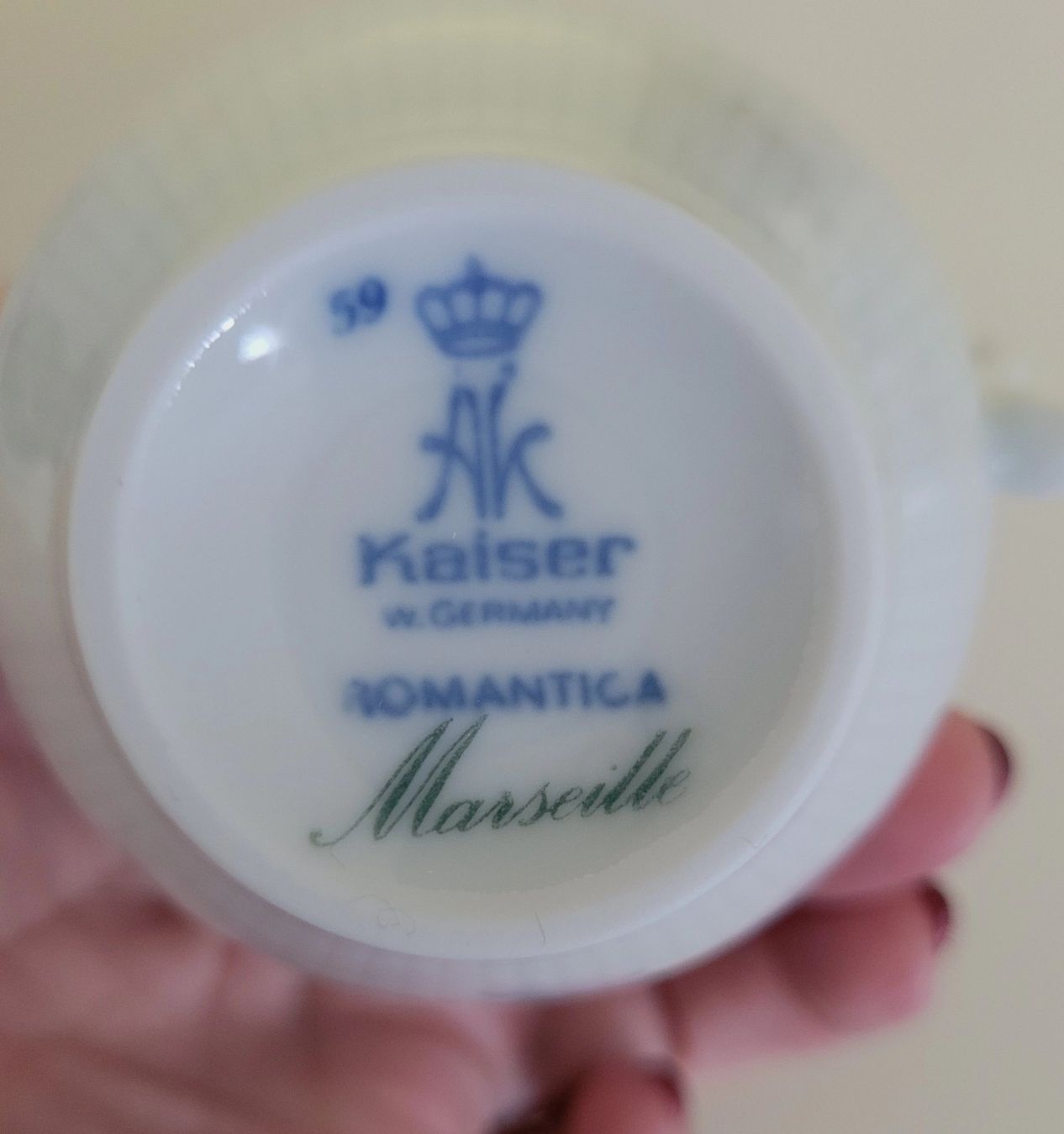 Set di piatti: Geschirr Kaiser Romantica Marseille – Usato da Emmenbrücke venduto da ywe_85bt 1