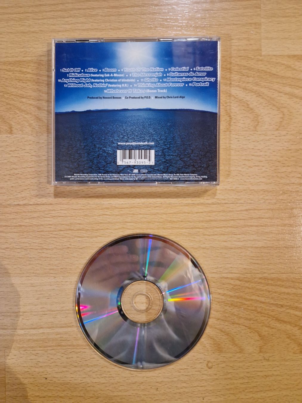 CD: P.O.D. Satellite – Usato da Luzern venduto da Patsports 3