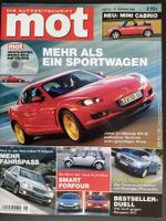 Autozeitschrift mot Nr. 5/ 2004 Mazda RX-8 Smart VW Peugeot