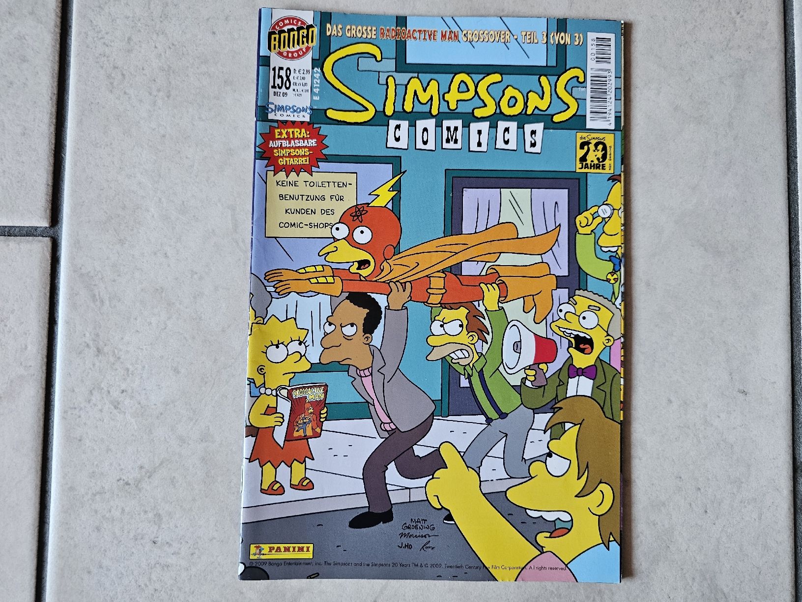 BD: Simpsons Comic  -  Heft #158 – D'occasion à Schneisingen par backstore24