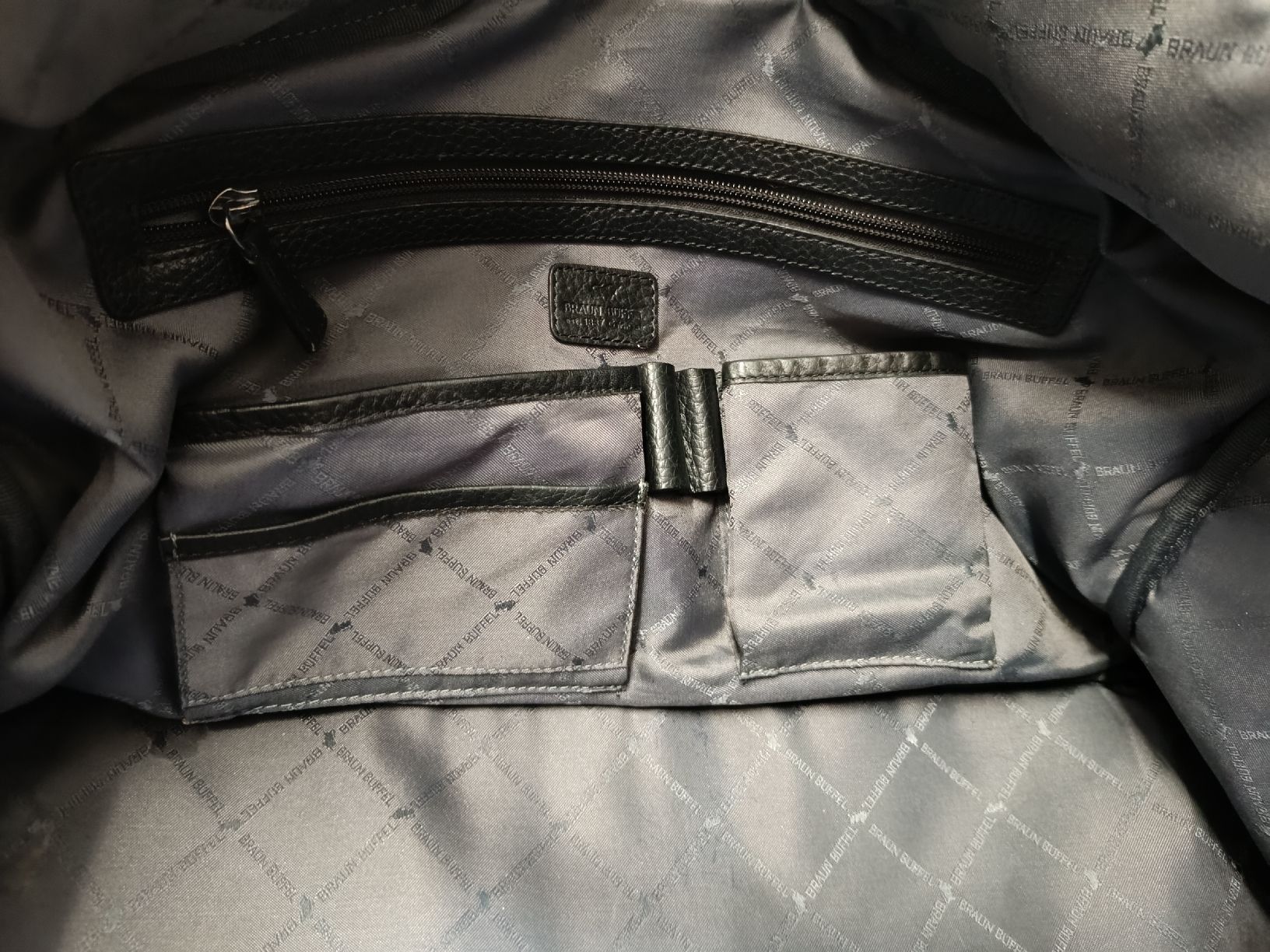 Taschen: Sac en cuir noir utilisé – Gebraucht aus Biel/Bienne von justophe 2