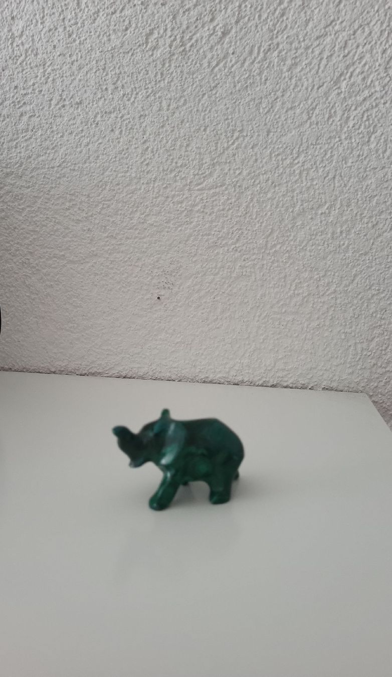 Alle Dekorationen: Dekorativer Malachit Elefant – Gebraucht aus Zürich von Roberto040
