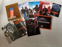 Harley Davidson Motorclothes Kataloge, diverse Jahrgänge