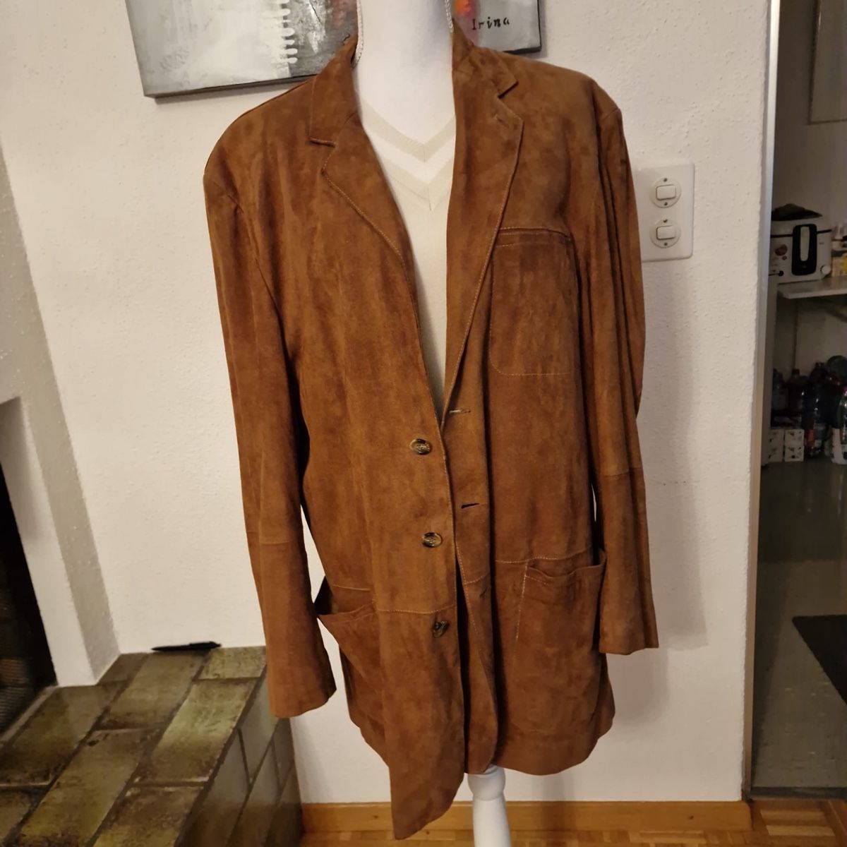 Giacche: TOSSARI Wildleder Sakko Jacke Gr. 54 – Usato da St. Gallen venduto da mania03 2