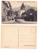 Bulle, Avenue de la gare et Dent de Broc