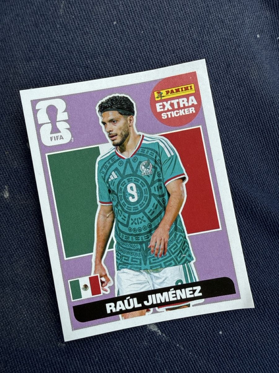 Panini Carte collezionabili: EXTRA STICKER RAUL JIMENEZ  – Nuovo e nell'imballaggio originale da Maienfeld venduto da and_g6ts