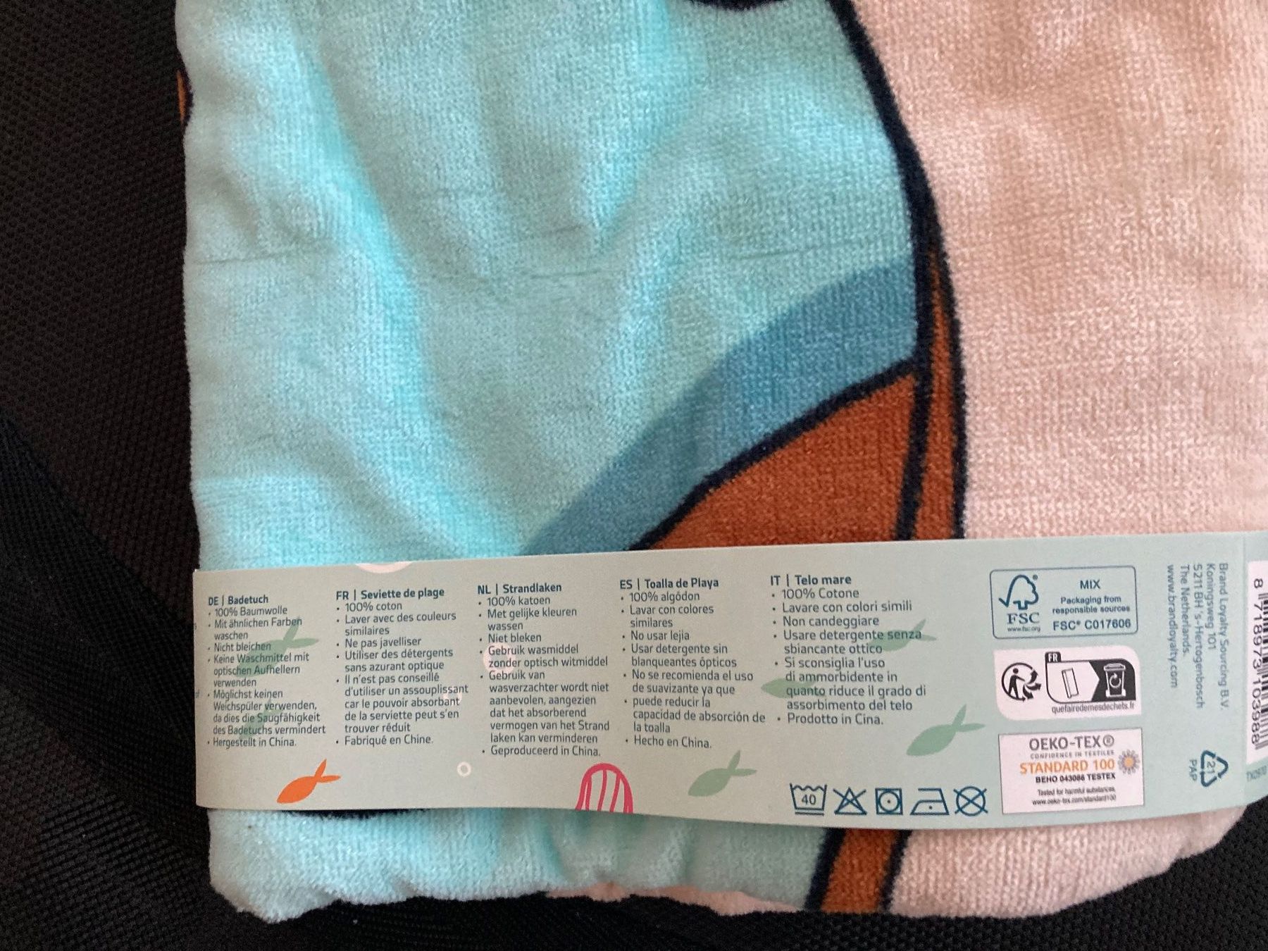 Disney Teli da bagno: Badetuch 70 x 140 cm  ** FABRIKNEU ** – Nuovo e nell'imballaggio originale da Zofingen venduto da Zofi2 2