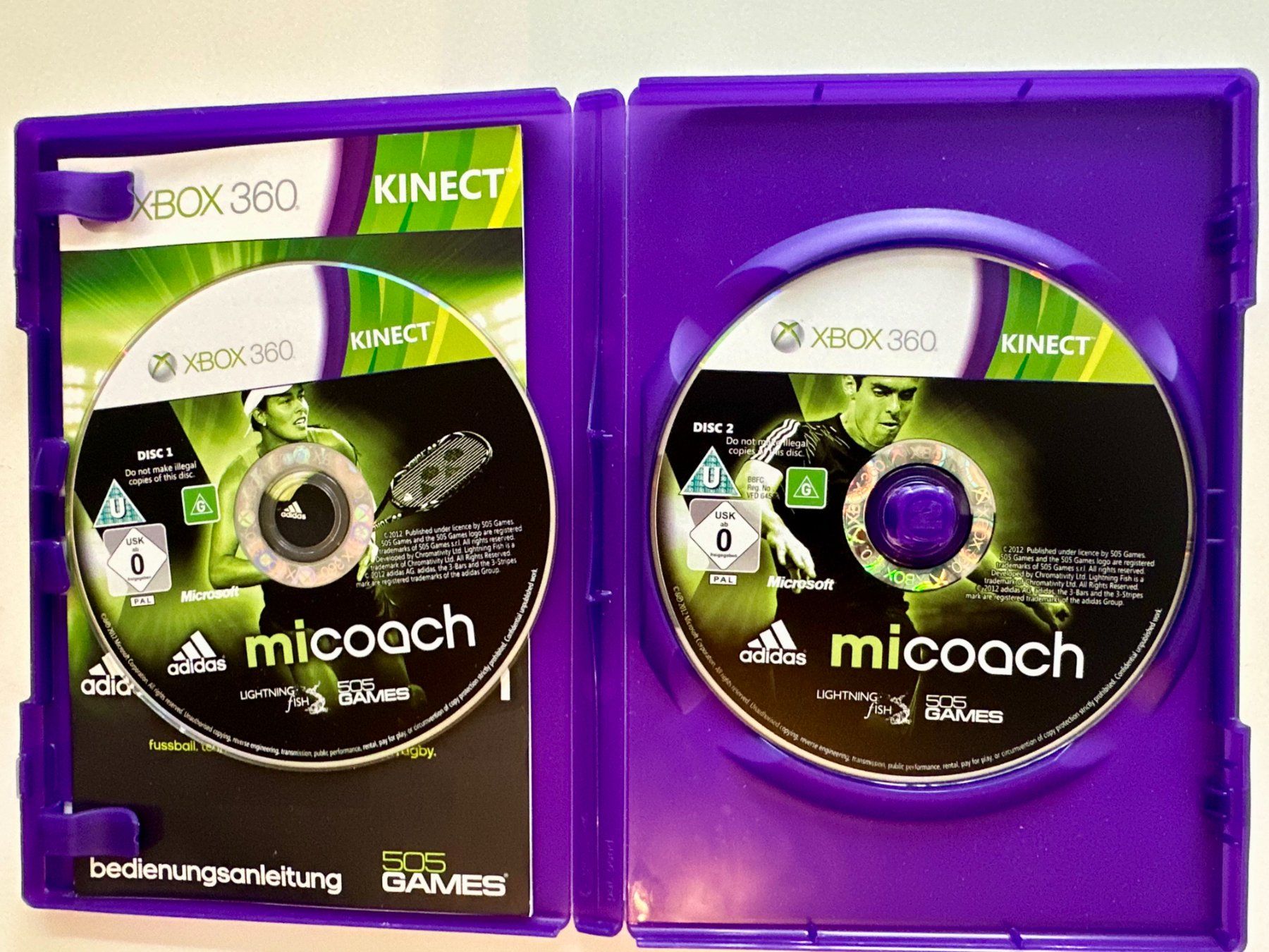 Microsoft Giochi: Micoach, Xbox 360 Kinect – Usato da Couvet venduto da Aura_aura 1