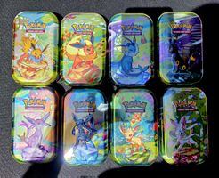 Pokémon Full set mini tin Prismatic Evolution 🏴󠁧󠁢󠁥󠁮󠁧󠁿