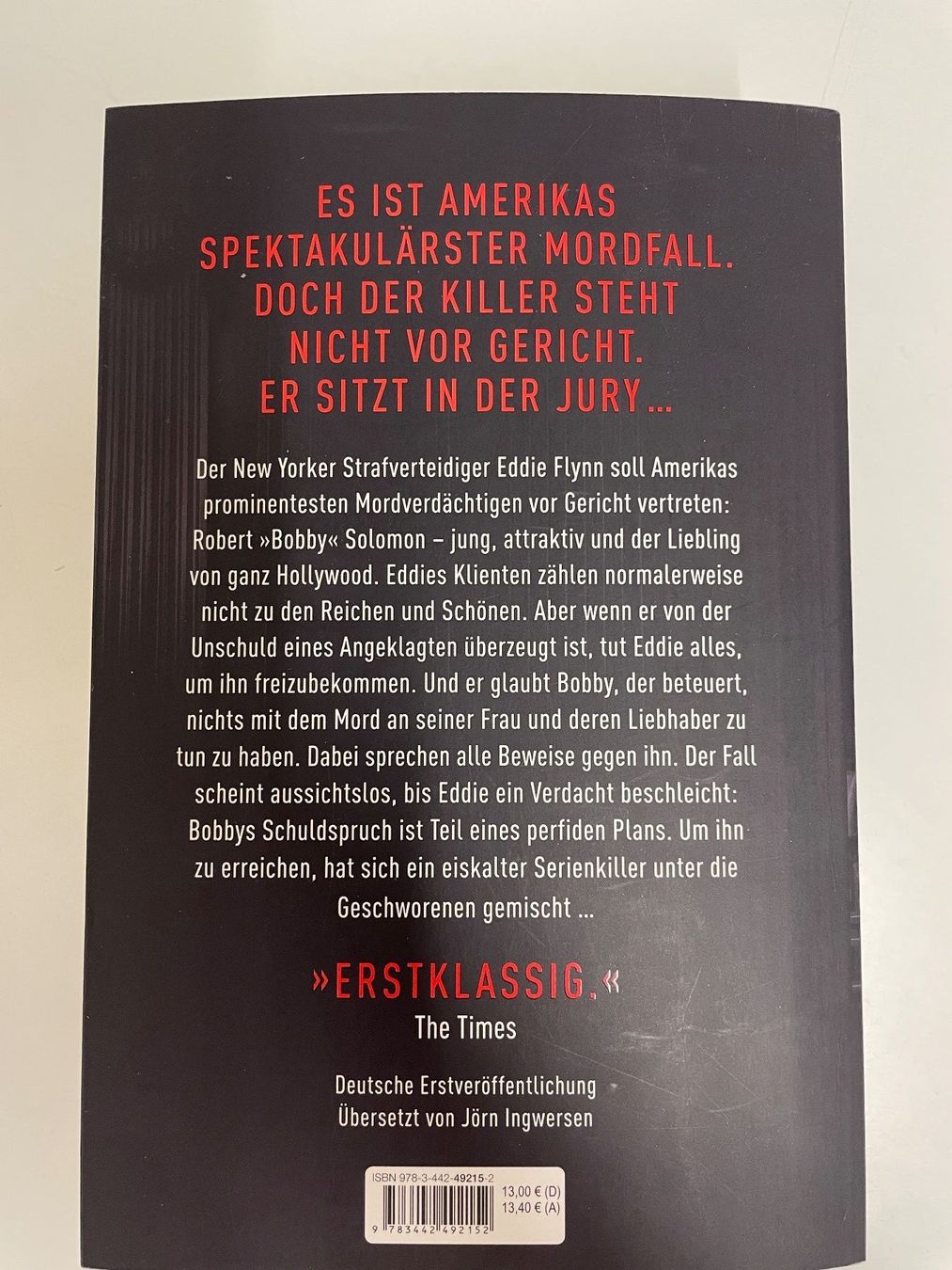 Bücher: Steve Cavanagh - TH1RT3EN – Gebraucht aus Geroldswil von Jeremy11 1