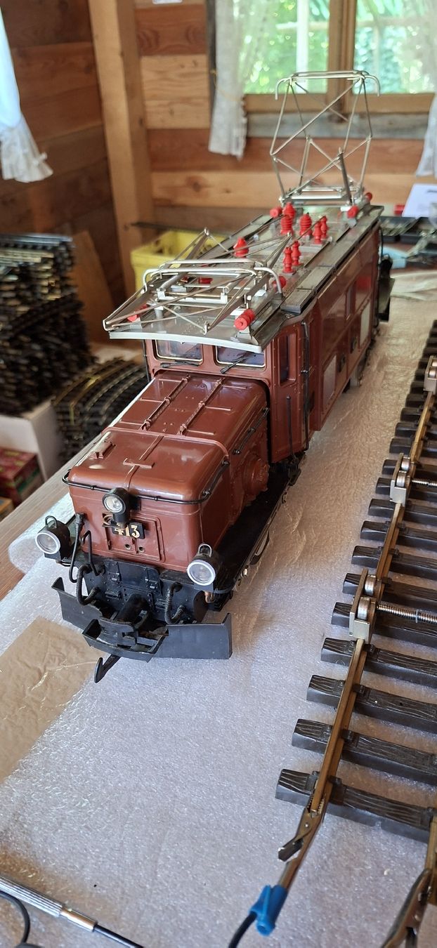 LGB Modellini di ferrovie: LGB RhB Ge 6/6 Kroki – Usato da Münsingen venduto da wd65 9