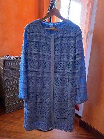 Spolverino soprabito Luckylu Milano in pizzo foderato