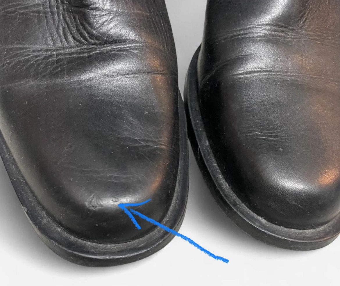 Esprit Scarpe da donna: Schwarze Lederstiefel von Esprit, Grösse 38 – Usato da Watt venduto da Ene.kro 3