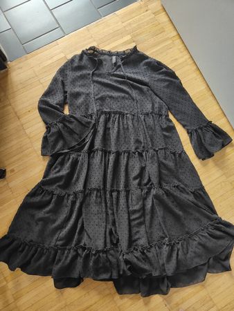 Schwarzes YAS Kleid XS