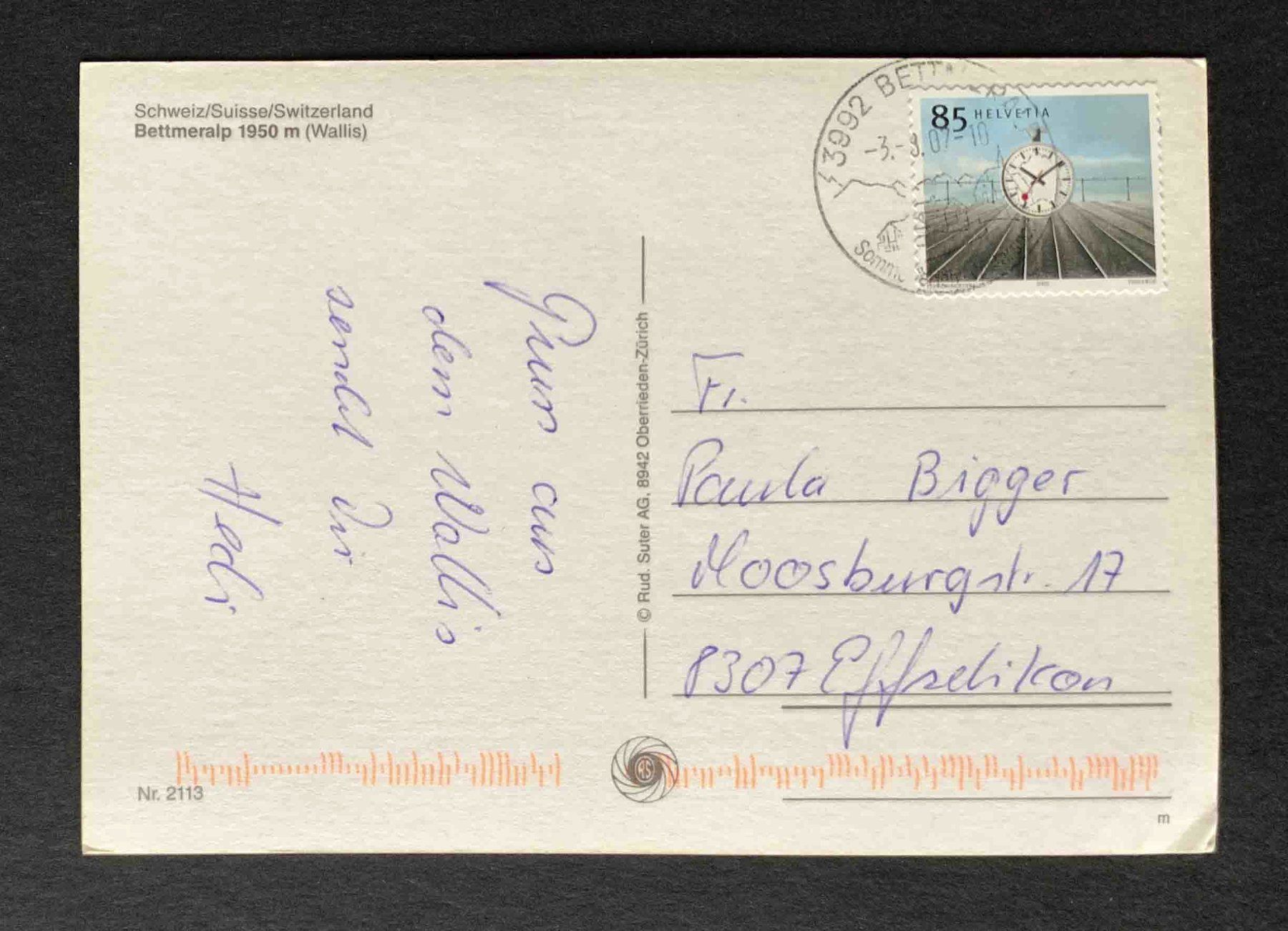 Cartes postales: AK Bettmeralp – D'occasion à Goldau par artelier1 1