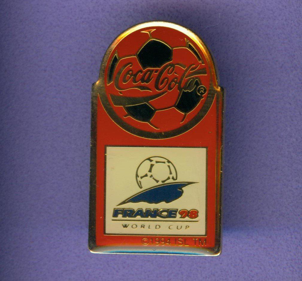 Coca-Cola Placchette & Badge: Coca Cola  FRANCE 1998 – Usato da Winterthur venduto da Sammleroase
