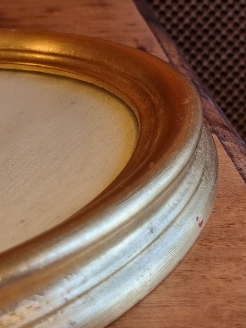 Cornici: Ovaler Goldrahmen mit Glas, Antik-Stil – Usato da Scharnachtal venduto da devin03 1