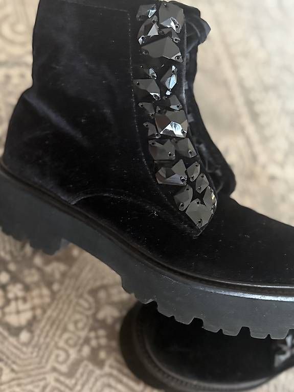 Kennel + Schmenger Scarpe da donna: Kennel Schmenger Boots Grösse 36 schwarz samt – Usato da Küssnacht am Rigi venduto da car_9p8w