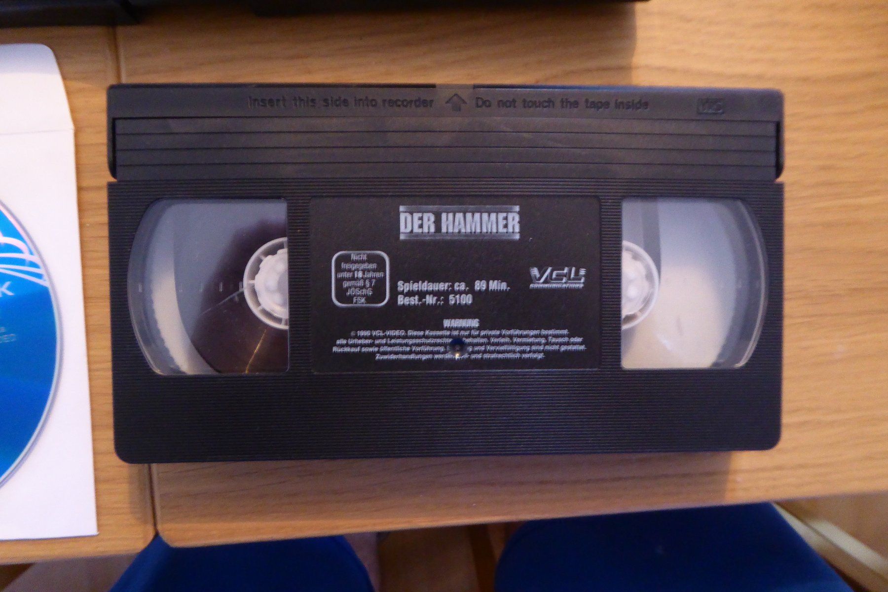Tutti i VHS: VHS Der Hammer Hulk Hogan mit Backup DVD – Usato da Allschwil venduto da Summelsarium 4